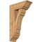 Ekena Millwork Olympic Traditional Smooth Bracket w/ Offset Brace, Western Red Cedar, 7 1/2"W x 20"D x 32"H BKT0806X20X32OLY01SWR - alternate 1